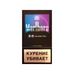 Сигареты Мальборо с 2 кнопками Double Mix Tuch (Синий/Фиолетовый), 1пач