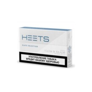 Стики Iqos Heets Slate Selection Голубые (Вкус Легкий Цитрус), 1пач